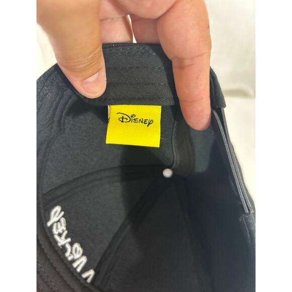 Mickey Mouse Hat with Ears Black Red Disney Snapback Classic Adjustable Unisex - Picture 5 of 8